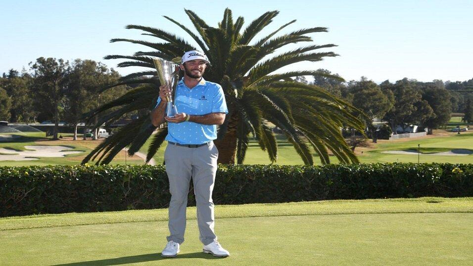 Max Homa winning the Genesis Invitational in 2021